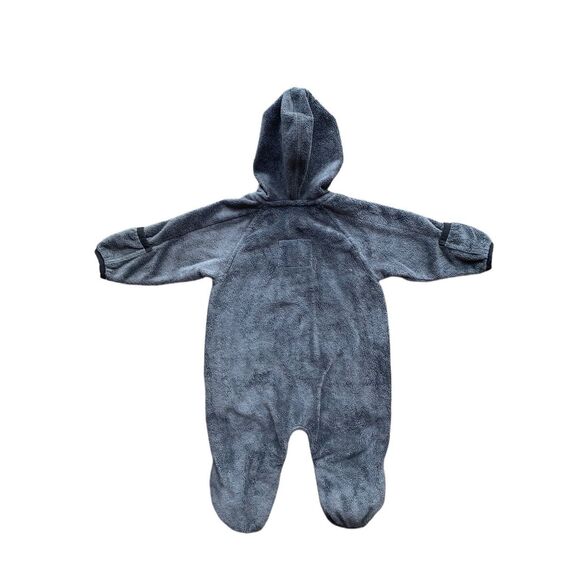 The North Face Gray Kids One Piece Footie - Picture 2 of 9
